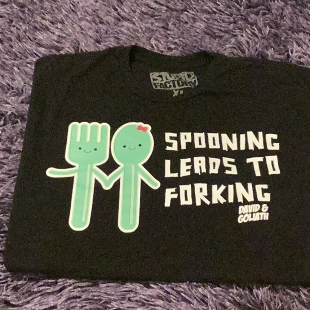 Stupid Factory graphic T shirt